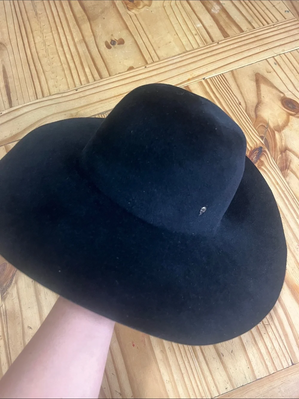 Helen Kaminski Avoca 100% Rabbit Fur Felt Rounded Hat